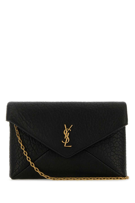 Black leather crossbody bag Black SAINT LAURENT (855569AACYT) Black leather crossbody bag Black SAINT LAURENT (855569AACYT)