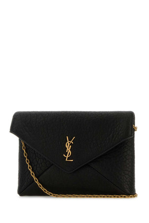 Black leather crossbody bag Black SAINT LAURENT (855569AACYT) Black leather crossbody bag Black SAINT LAURENT (855569AACYT)