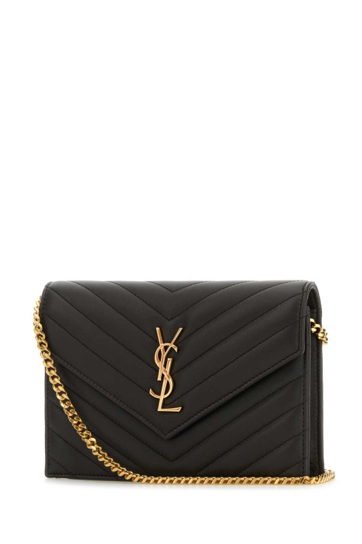 Dark brown Envelope Cassandre wallet SAINT LAURENT (857605AAA44) Dark brown Envelope Cassandre wallet SAINT LAURENT (857605AAA44)