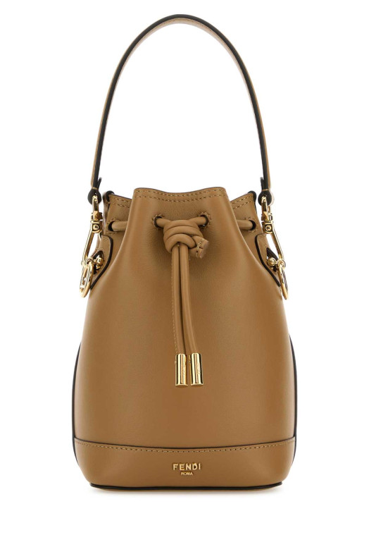 Camel leather Mon Tresor bucket bag FENDI (8BS109AYJ1)