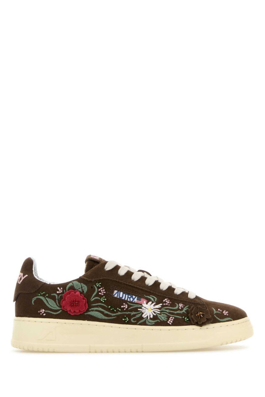 Brown suede Dallas sneakers AUTRY (ADLW)
