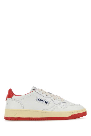 White leather Autry x Maison Kitsuné Medalist sneakers AUTRY (AULW) White leather Autry x Maison Kitsuné Medalist sneakers AUTRY (AULW)