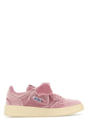 Pink velvet Medalist sneakers AUTRY (AULW) Pink velvet Medalist sneakers AUTRY (AULW)