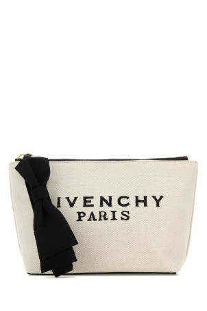 Ivory canvas pouch GIVENCHY (BB60PQB2C8) Ivory canvas pouch GIVENCHY (BB60PQB2C8)