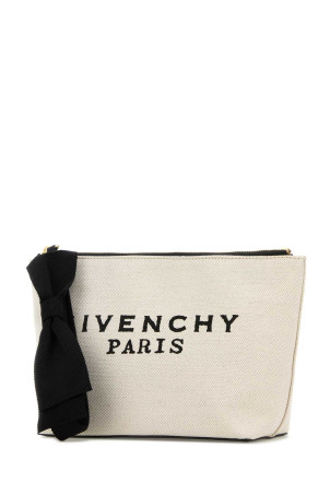 Ivory canvas pouch GIVENCHY (BB60PQB2C8) Ivory canvas pouch GIVENCHY (BB60PQB2C8)