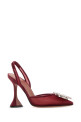 Tiziano red mesh Begum pumps AMINA MUADDI (BEGUMMESHSLING)