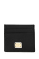 Black leather card holder Black DOLCE & GABBANA (BI0330A1001) Black leather card holder Black DOLCE & GABBANA (BI0330A1001)