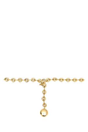 Gold metal Donut belt Brown LOEWE (E564244X01) Gold metal Donut belt Brown LOEWE (E564244X01)