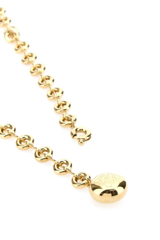 Gold metal Donut belt Brown LOEWE (E564244X01) Gold metal Donut belt Brown LOEWE (E564244X01)