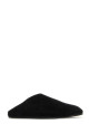 Black suede Hudson slippers Black THE ROW (F2118L302)