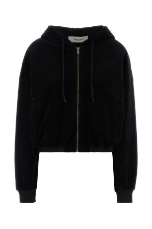 Black velvet sweatshirt Black GOLDEN GOOSE DELUXE BRAND (GWP02327P002130) Black velvet sweatshirt Black GOLDEN GOOSE DELUXE BRAND (GWP02327P002130)