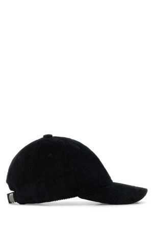 Black corduroy Harlem Cap CARHARTT WIP (I026890) Black corduroy Harlem Cap CARHARTT WIP (I026890)