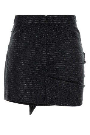 Embroidered wool blend Rosaria mini skirt ISABEL MARANT (JU0418FAC4J12I) Embroidered wool blend Rosaria mini skirt ISABEL MARANT (JU0418FAC4J12I)