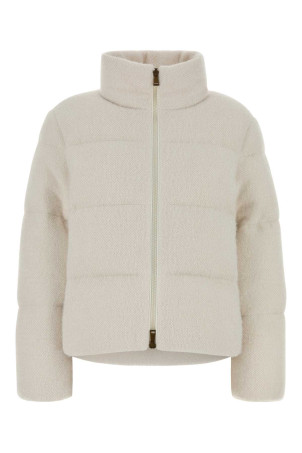 Ivory polyester blend Mornas down jacket MONCLER (K20931A0021489B4N) Ivory polyester blend Mornas down jacket MONCLER (K20931A0021489B4N)