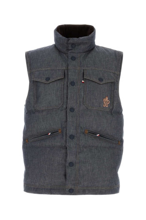 Denim sleeveless Krachan down jacket MONCLER GRENOBLE (K20971A00009598RR) Denim sleeveless Krachan down jacket MONCLER GRENOBLE (K20971A00009598RR)