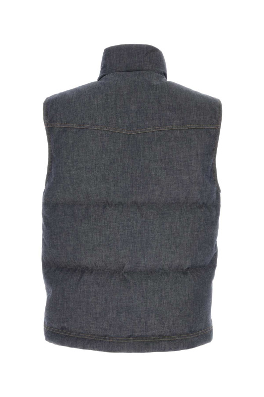 Denim sleeveless Krachan down jacket MONCLER GRENOBLE (K20971A00009598RR)