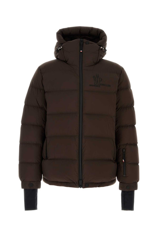 Chocolate nylon Isorno down jacket MONCLER GRENOBLE (K20971A00050539X6)