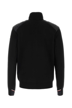 Black wool blend cardigan Black MONCLER GRENOBLE (K20979B00010M1122) Black wool blend cardigan Black MONCLER GRENOBLE (K20979B00010M1122)