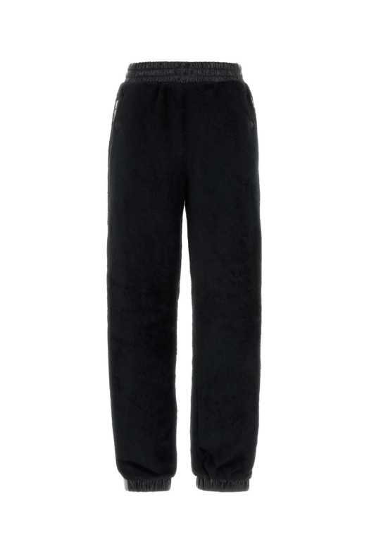 Чорні джоггери з еко-хутра Чорні MONCLER GRENOBLE (K20988H00005809EG)