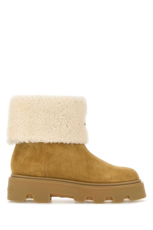 Camel suede Aurea ankle boots MONCLER (K209B4F00070M6971) Camel suede Aurea ankle boots MONCLER (K209B4F00070M6971)