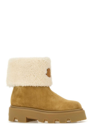 Camel suede Aurea ankle boots MONCLER (K209B4F00070M6971) Camel suede Aurea ankle boots MONCLER (K209B4F00070M6971)