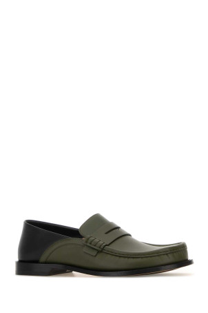 Two-tone leather Campo Flap loafers LOEWE (M816290X47) Two-tone leather Campo Flap loafers LOEWE (M816290X47)