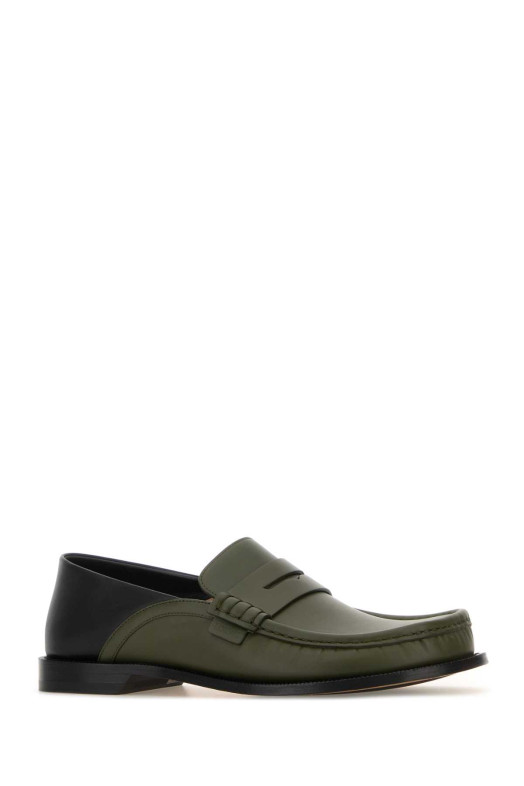 Two-tone leather Campo Flap loafers LOEWE (M816290X47) Two-tone leather Campo Flap loafers LOEWE (M816290X47)