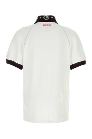 White piquet polo shirt White CASABLANCA (MAW25JTP43501) White piquet polo shirt White CASABLANCA (MAW25JTP43501)