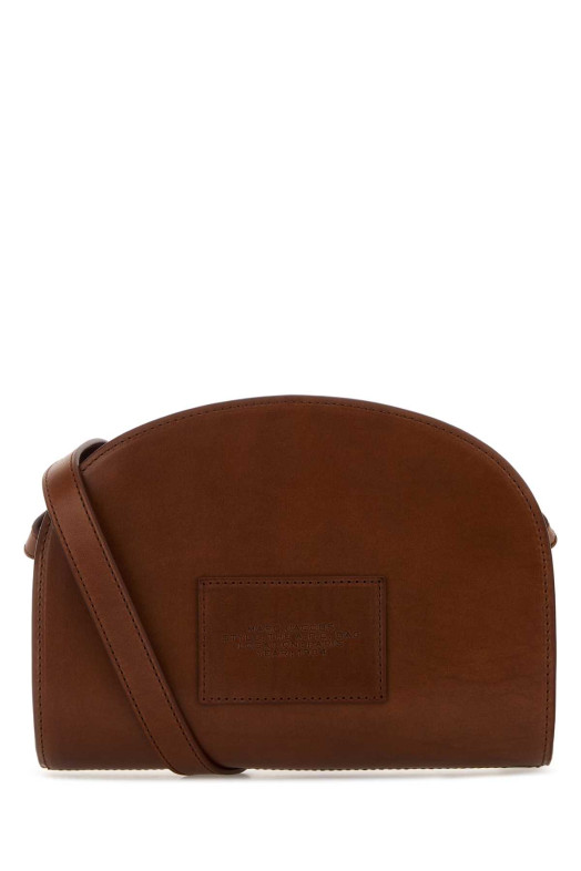 Brown leather A.P.C. x Marc Jacobs Demi Lune crossbody bag Multicolor A.P.C. (PXBVVF67062)