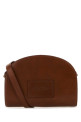 Brown leather A.P.C. x Marc Jacobs Demi Lune crossbody bag Multicolor A.P.C. (PXBVVF67062)