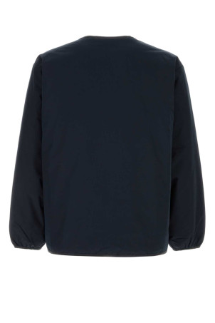 Navy blue polyester blend down jacket Black NANAMICA (S25FA054E) Navy blue polyester blend down jacket Black NANAMICA (S25FA054E)