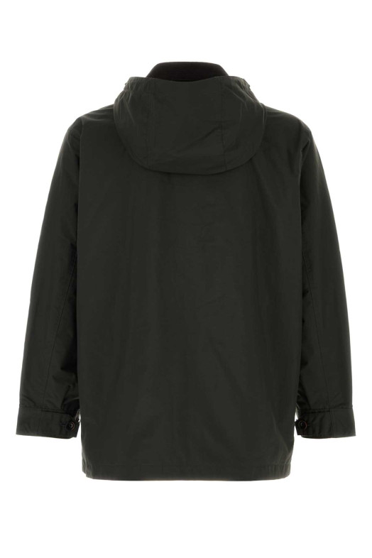 Темно-зелена нейлонова куртка NANAMICA (S25FA072E)