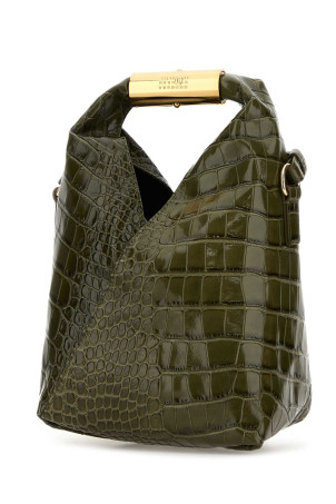 Оливково-зелена міні-сумочка японського виробництва MM6 MAISON MARGIELA (SB6WD0042P8650)