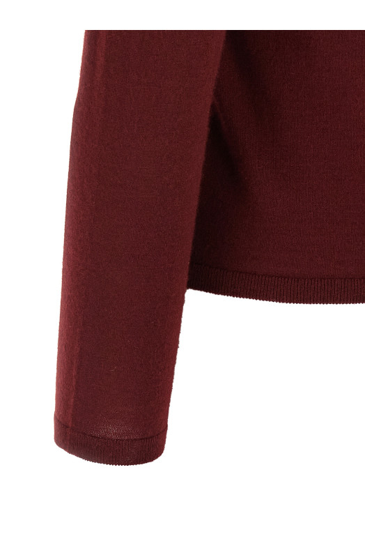 Светр з високим коміром «Meana» бордовий 2521366072600006 Светр з високим коміром «Meana» бордовий 2521366072600006