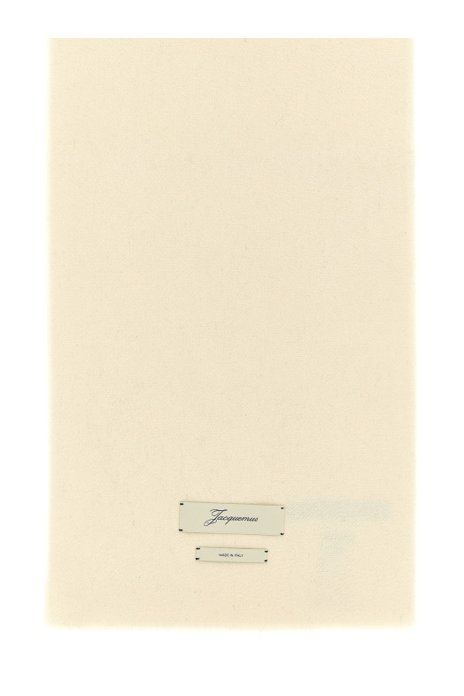 Шарф «LJACQUEMUS 'Echarpe Cachemiro» бежевого цвета 25HACM00726AK00249110