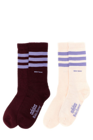 Набор носков Adidas Originals by Wales Bonner «3S» Разноцветный KD7727MAROONWONQUA Набор носков Adidas Originals by Wales Bonner «3S» Разноцветный KD7727MAROONWONQUA