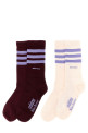 Набор носков Adidas Originals by Wales Bonner «3S» Разноцветный KD7727MAROONWONQUA