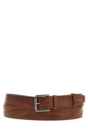'Buckle40XLong' belt Brown