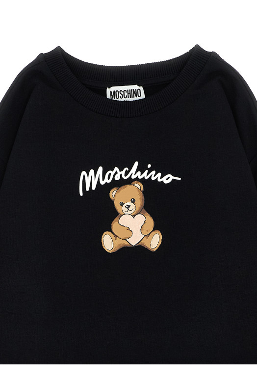 Світшот «Moschino Teddy Bear» Чорний HDF06ELDA14NEROBLACK Світшот «Moschino Teddy Bear» Чорний HDF06ELDA14NEROBLACK