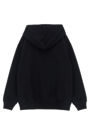 Printed hoodie Black Printed hoodie Black