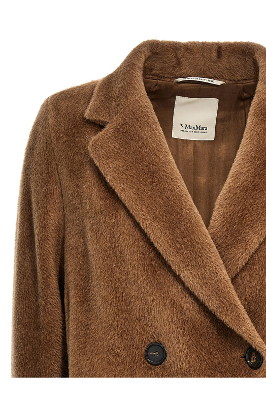 Пальто «Розето» Коричневе 2529016113600026 Пальто «Розето» Коричневе 2529016113600026