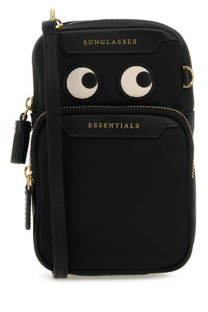 Black nylon Eyes Essentials crossbody bag Black ANYA HINDMARCH (5050925181631)