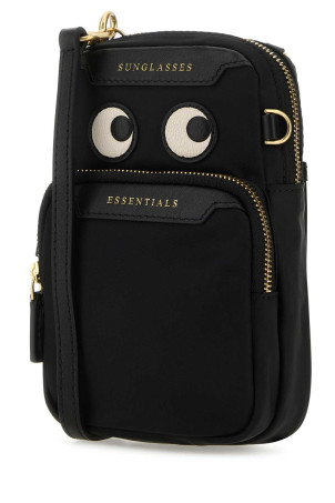 Black nylon Eyes Essentials crossbody bag Black ANYA HINDMARCH (5050925181631)