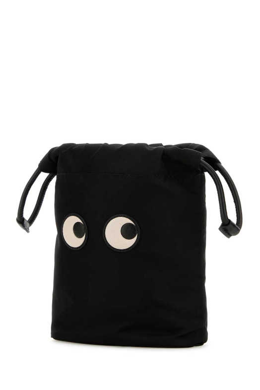 Black Econyl pouch Black ANYA HINDMARCH (5050925193566)