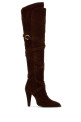 Brown suede Janis boots SAINT LAURENT (8438590LI00) Brown suede Janis boots SAINT LAURENT (8438590LI00)