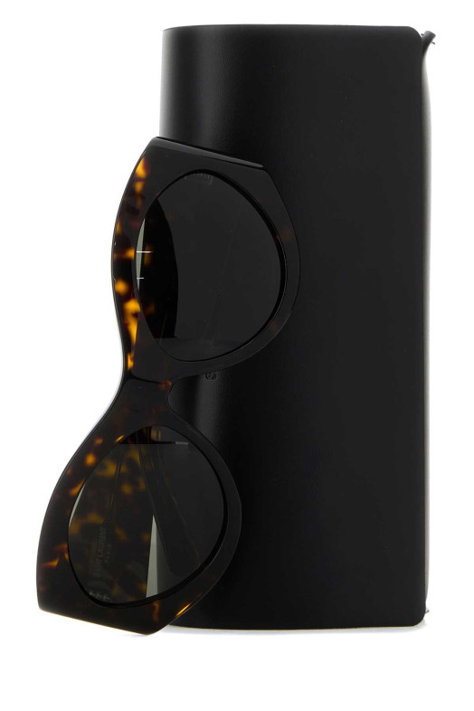 Солнцезащитные очки SL 854 из ацетата с принтом SAINT LAURENT (851686Y9956)