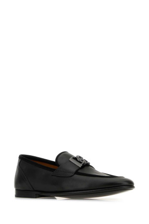 Black leather Erice loafers Black DOLCE & GABBANA (A50462A6O70) Black leather Erice loafers Black DOLCE & GABBANA (A50462A6O70)