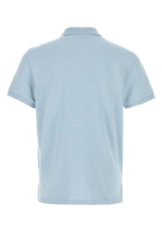 Light blue piquet polo shirt AMI (HPL411760) Light blue piquet polo shirt AMI (HPL411760)