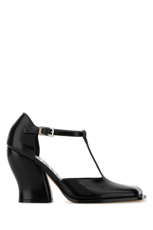 Black leather T-bar pumps Black LOEWE (LONDS01X05) Black leather T-bar pumps Black LOEWE (LONDS01X05)