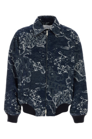 GIUBBINO OFF WHITE (OMYQ002F24DEN001)